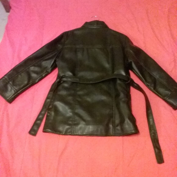 Authentic Leather Jacket- New - Picture 4 of 6